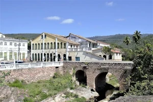 Imagem da cidade de Lençóis no estado de Ba